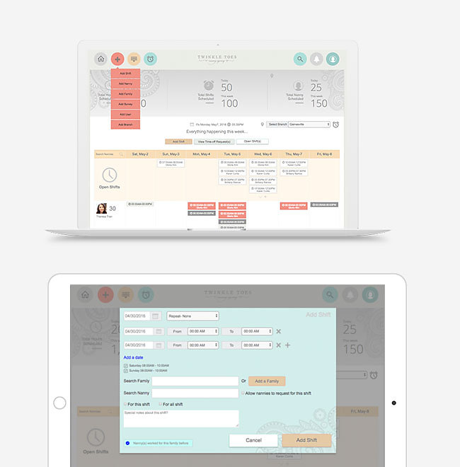 Application Dashboard